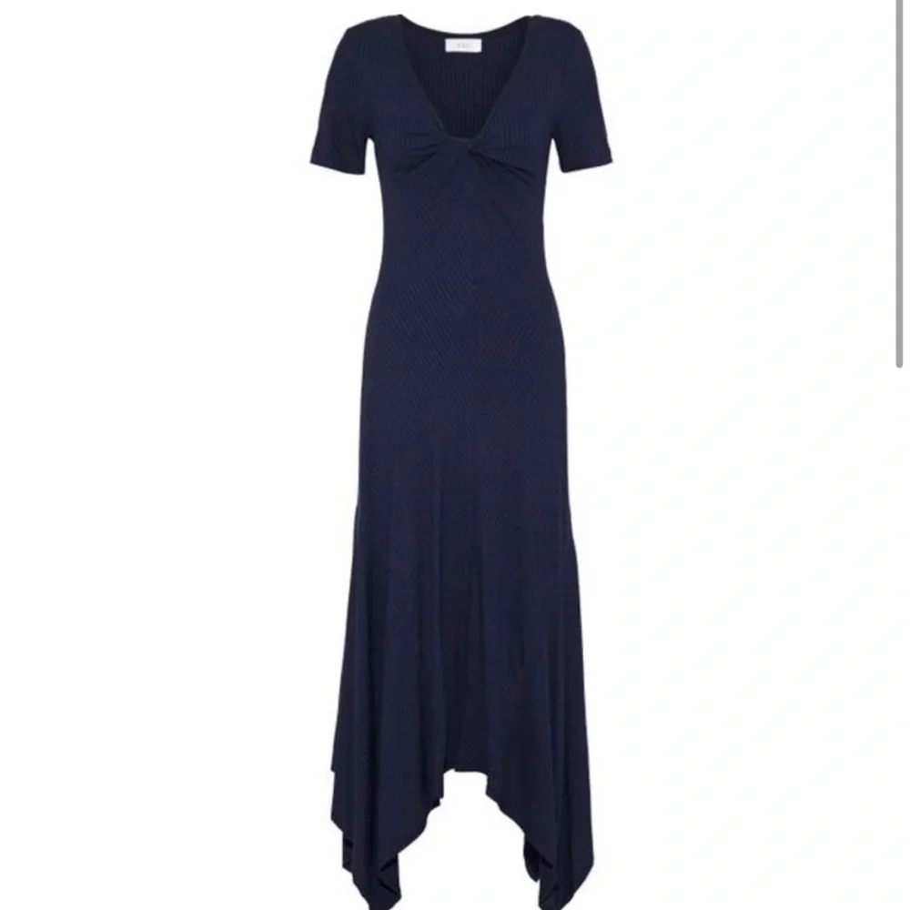 A.L.C navy maxi asymmetric dress perfect from REVOLVE - Picture 4 of 16